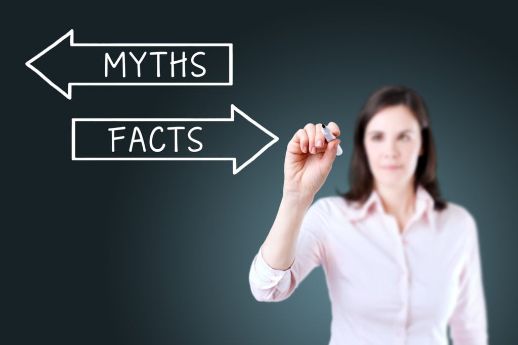 What outdated job search myths are hard to let go?