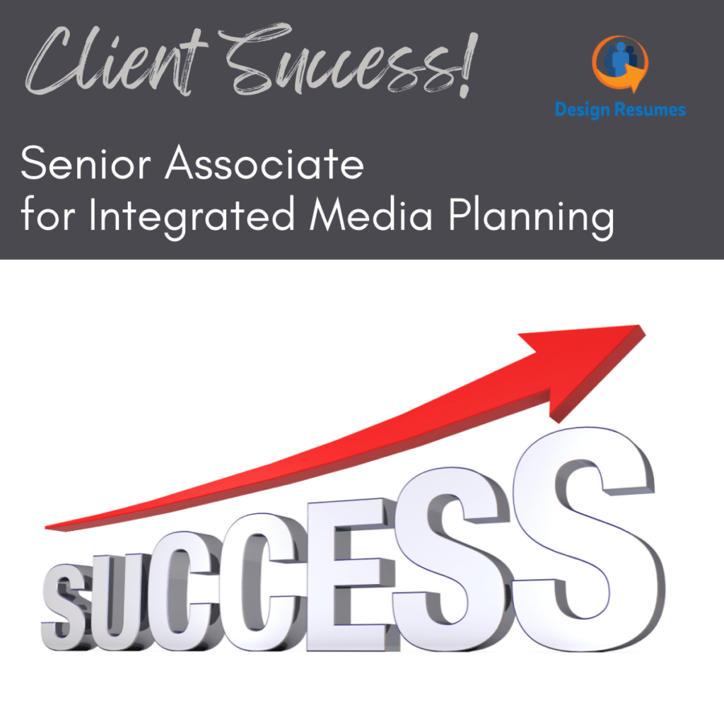 Client Success - Senior Associate for Integrated Media Planning
