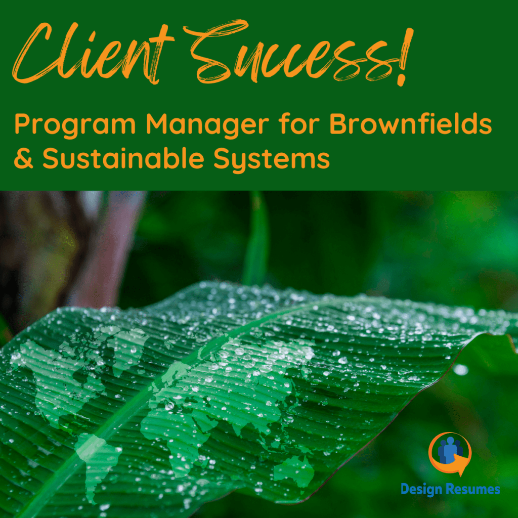 Program Manager for Brownfields and Sustainable Systems