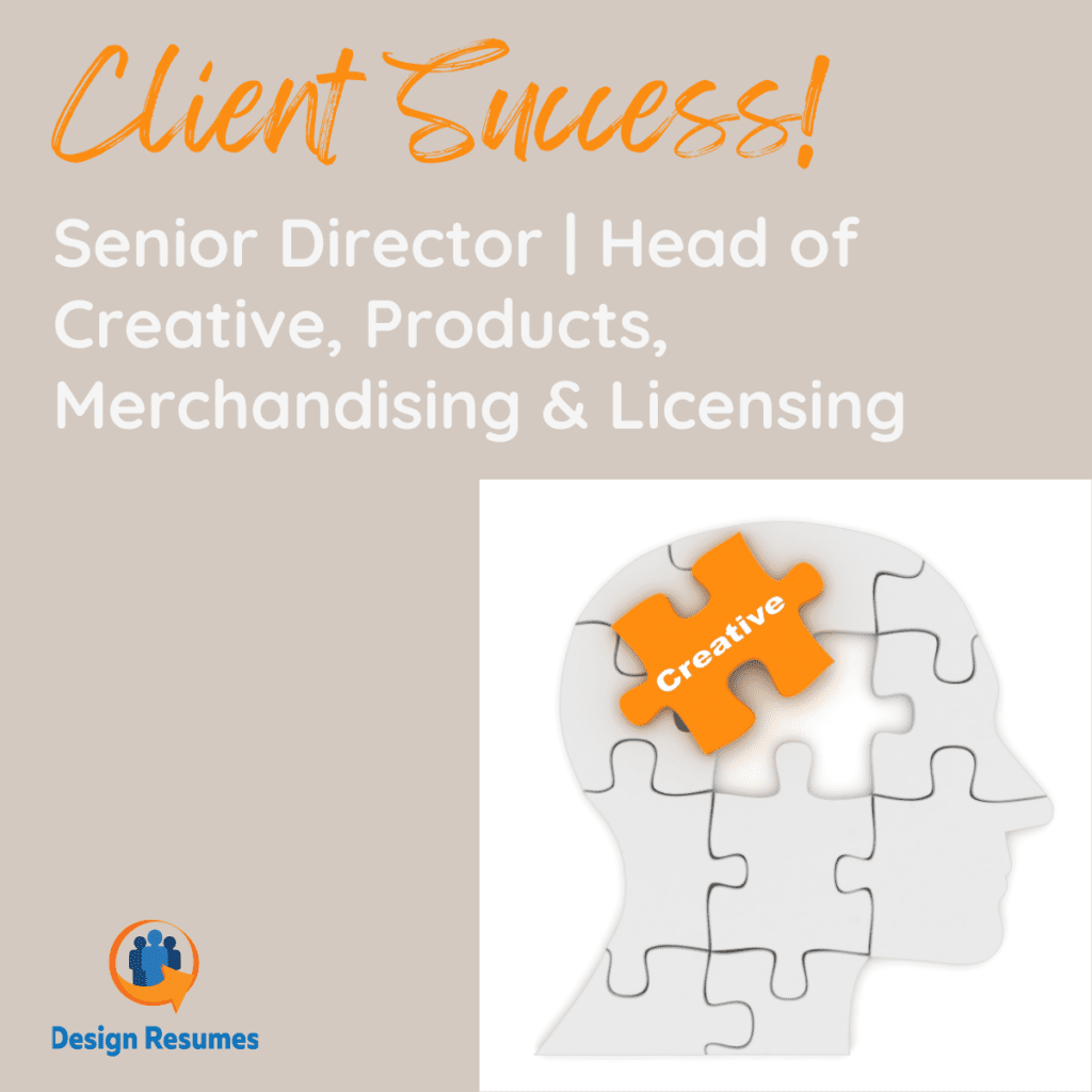 Senior Director | Head of Creative, Products, Merchandising & Licensing